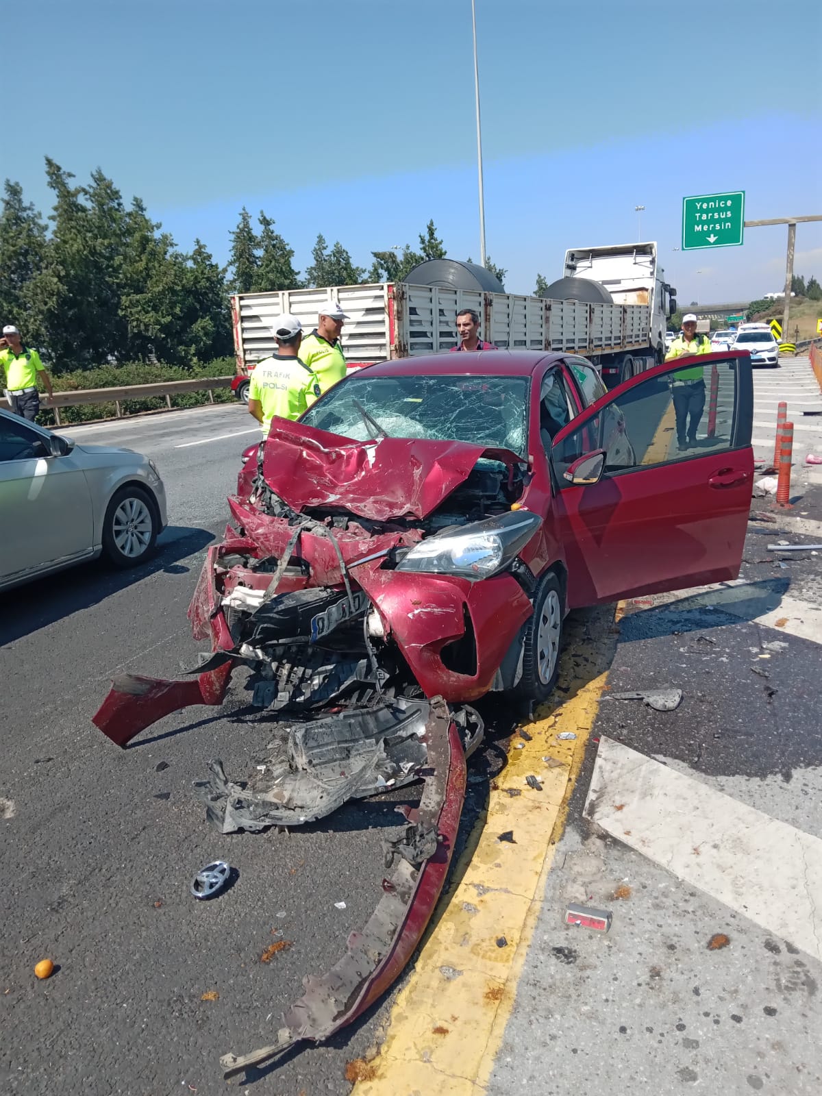 Tarsus’ta trafik kazasında 5 kişi yaralandı