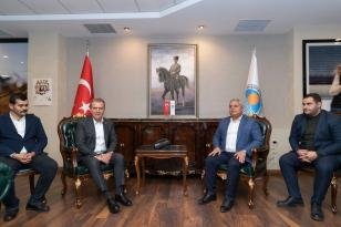 BAŞKAN SEÇER’E TEŞEKKÜR ZİYARETİ