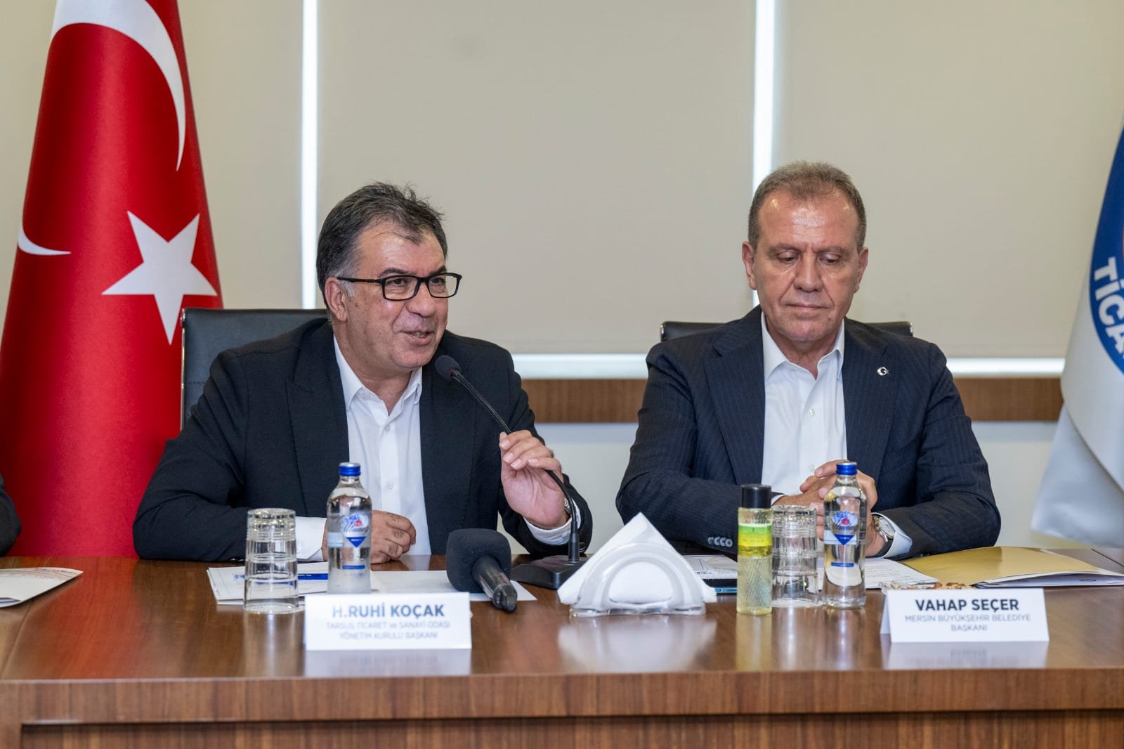 BAŞKAN SEÇER, ‘TARSUS TİCARET VE SANAYİ ODASI YÜKSEK İSTİŞARE KURULU 2025 YILI TOPLANTISI’NA KATILDI