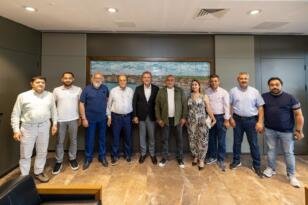 MEDYAD BAŞKANI VE GAZETECİLER SEÇER’İ ZİYARET ETTİ