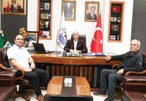 TGF’DEN BAŞKAN ÖMEROĞLU’NA ZİYARET