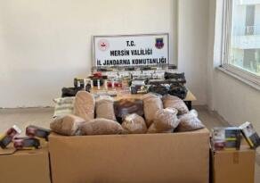 JANDARMADAN KAÇAK MAKARON OPERASYONU