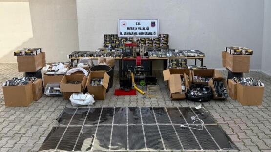 JANDARMADAN KAÇAK MAKARON OPERASYONU