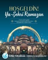 Ramazan-ı Şerifiniz mübarek olsun! Ahmet BEBEK Mersin Ülkü Ocakları İl Başkanı